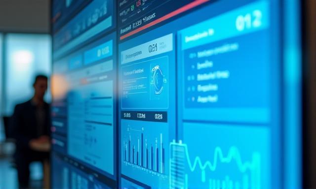 Dashboard zeigt Echtzeit-Reporting